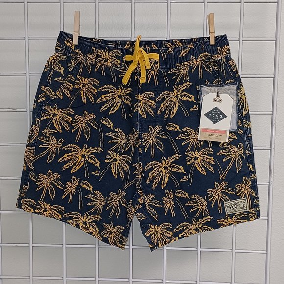 Critical Slide Society Men's Beach Shorts-Ottoman Boardshort-Navy - Picture 1 of 4